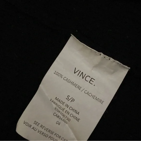 VinceCashmere Open-Front Cardigan, size S, EUC